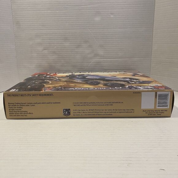 Gears of War Armadillo Construction Set Erector #5450 80+ Pieces Toys R Us - NIB - Picture 5 of 8